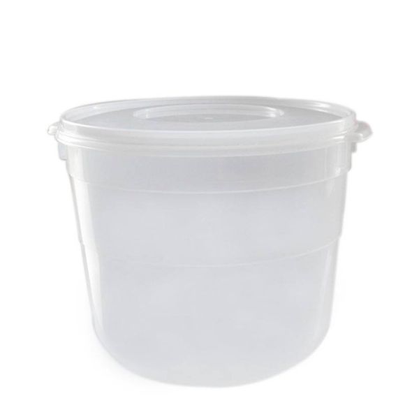 Pote Plástico Multiuso Pleion Branco 15 L