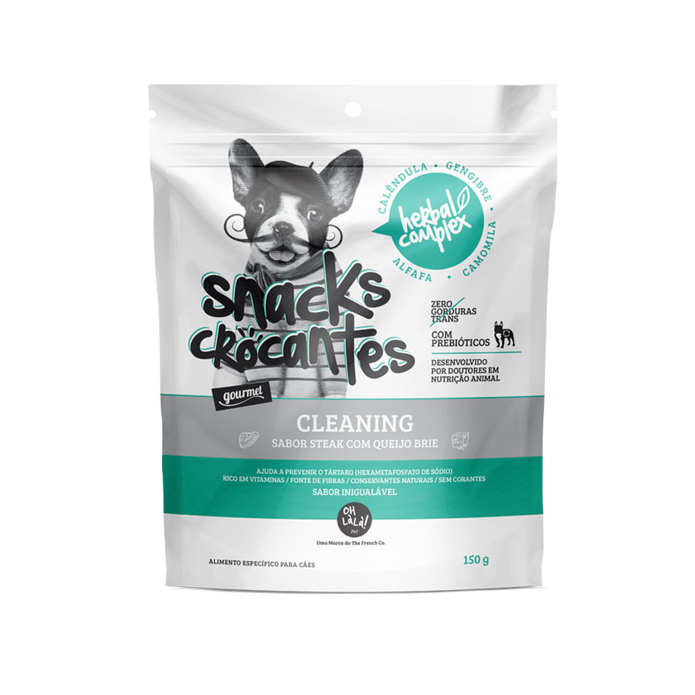 Snack Crocante Herbal Complex Cleaning Oh Là Là Pet