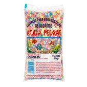 Cascalho para Aquário Quartzo Nº 2 Aqua Pedras Misto 1 kg