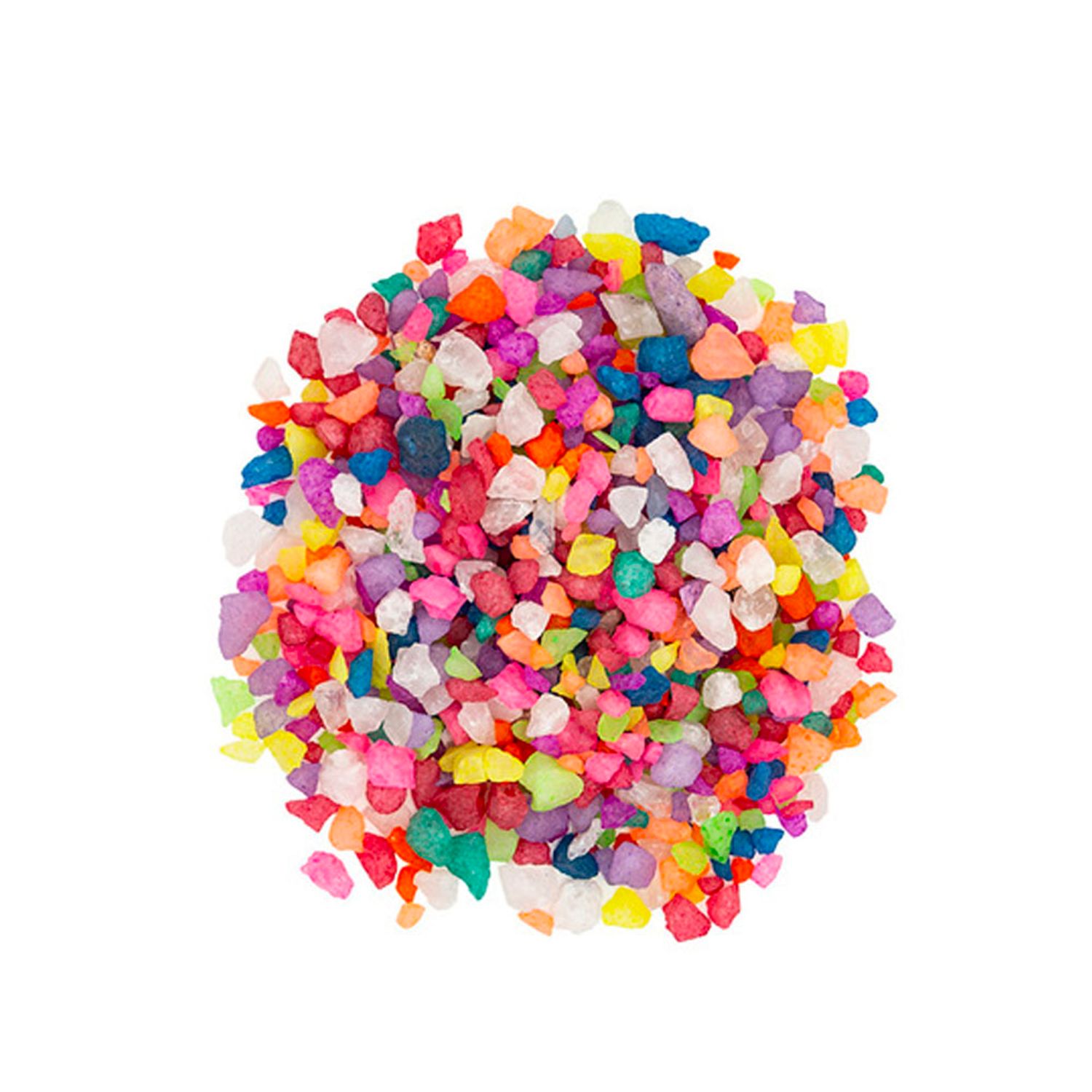 Cascalho para Aquário Quartzo Nº 2 Aqua Pedras Misto Detalhe