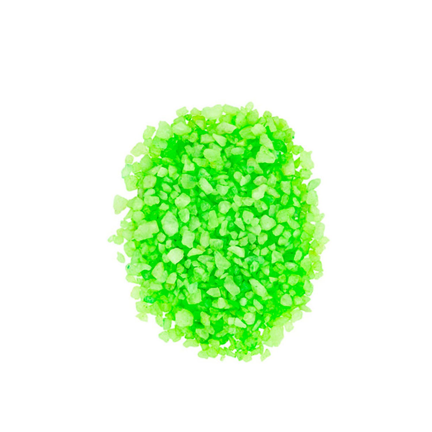 Cascalho para Aquário Quartzo Nº 2 Aqua Pedras Verde Flúor 1 kg Fora da Embalagem