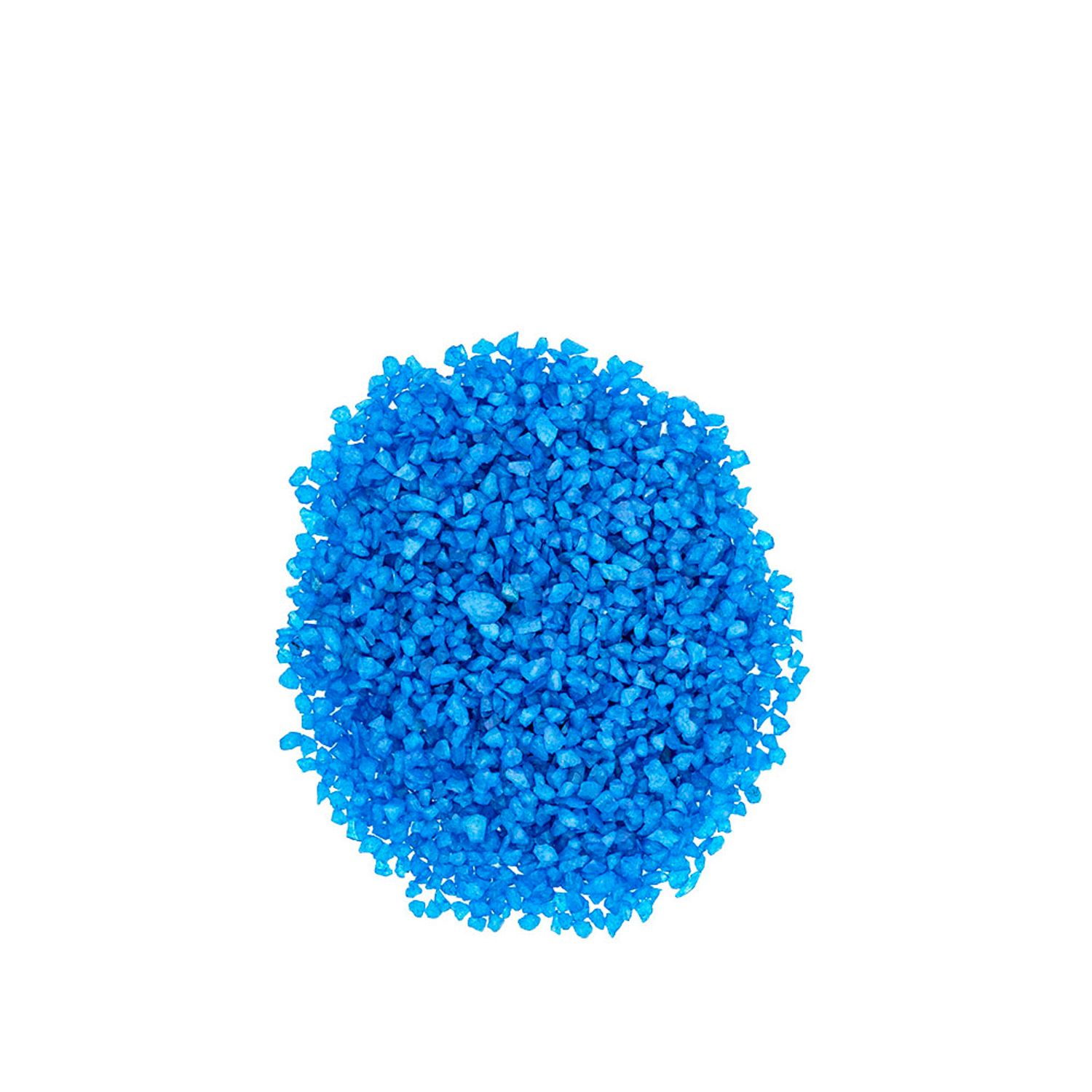 Cascalho para Aquário Quartzo Nº 2 Aqua Pedras Azul 1 kg Detalhe
