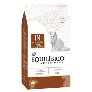 Ração Equilíbrio Veterinary Gatos Adultos Intestinal - 500 g