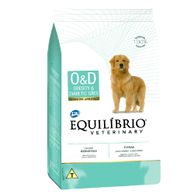 Ração Equilíbrio Veterinário Cães Obesidade e Diabete