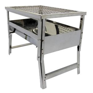 Churrasqueira Portátil de Inox R2 Miau R0073 Menor preço em Churrasqueira Portátil de Inox R2 Miau R0073