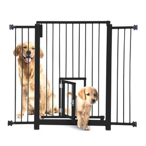 Portão Duo Maxi Plus Grade Porta NF Pet Preto 1M Menor preço em Portão Duo Maxi Plus Grade Porta NF Pet Preto 1M