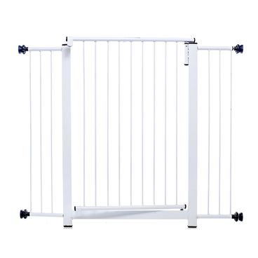 Portão Clássico Maxi Plus Grade Porta NF Pet Branco 1 Metro