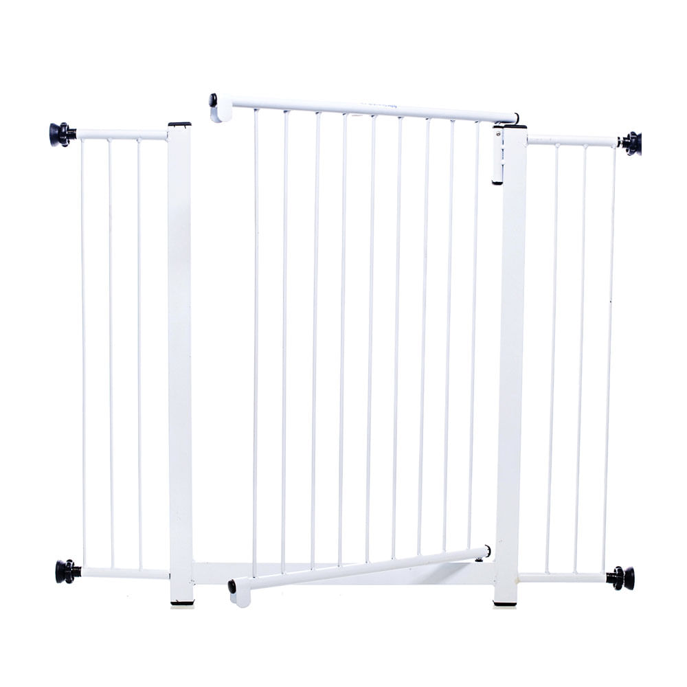 Portão Clássico Maxi Plus Grade Porta NF Pet Branco 1M