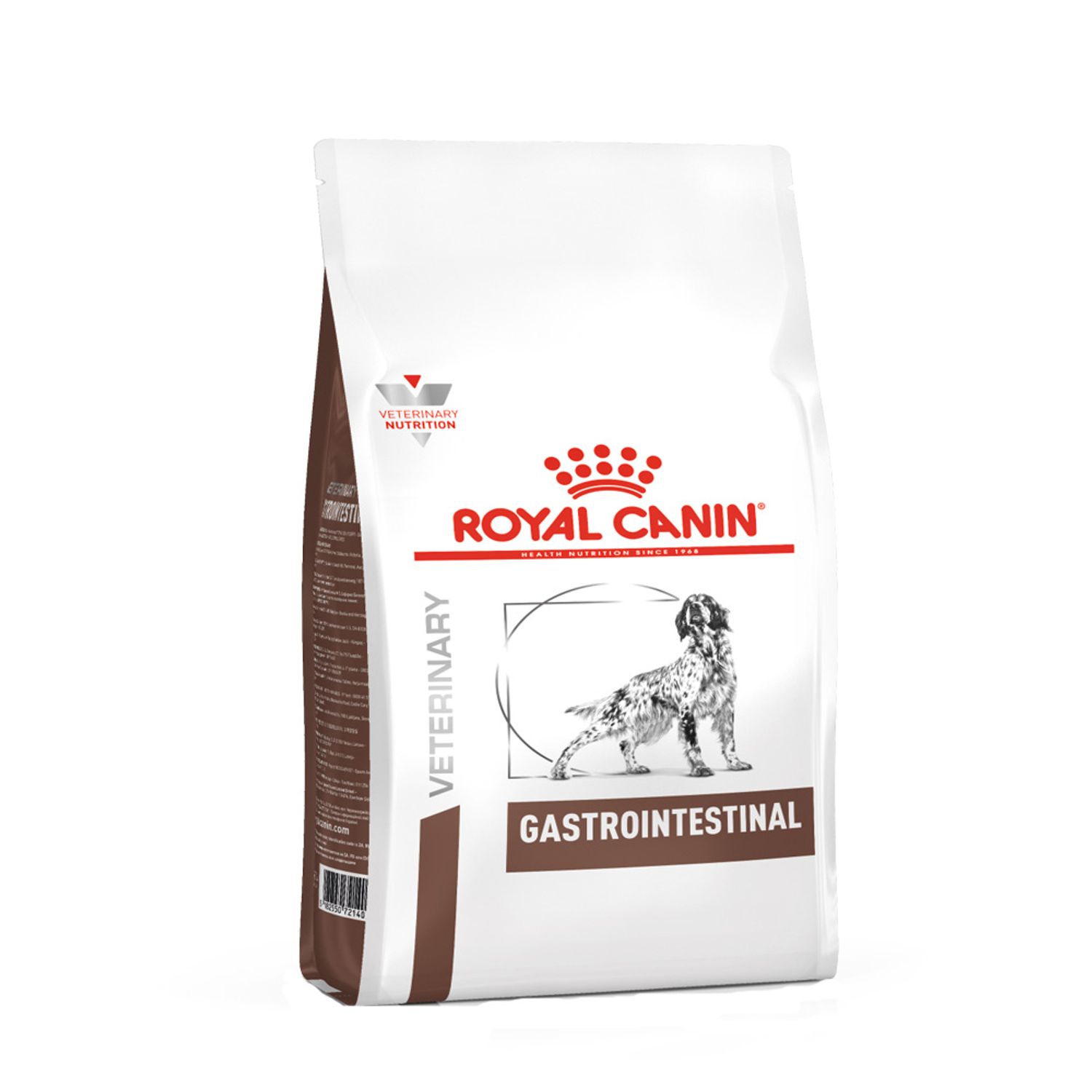 ração royal canin gastrointestinal cães adultos lado