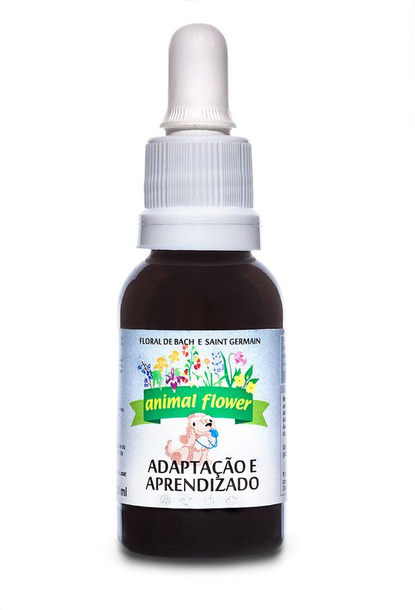 Floral Vet Gotas Adaptação e Aprendizado Animal Flower 30ml