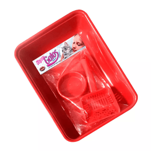 Kit para Gatos Furação Pet Vermelho - Único