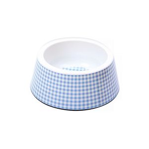 Comedouro Plástico Vichy Jambo Azul