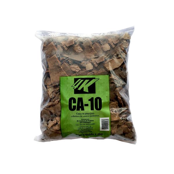Casca de Pinus Natural Quatro K 1,8 kg