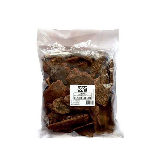 Casca de Pinus Natural Quatro K 400 g