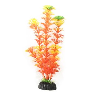 Planta Plástica para Aquário Soma Laranja - Único