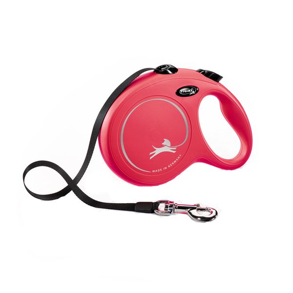 Guia Retrátil New Classic 5 M Flexi Vermelha G