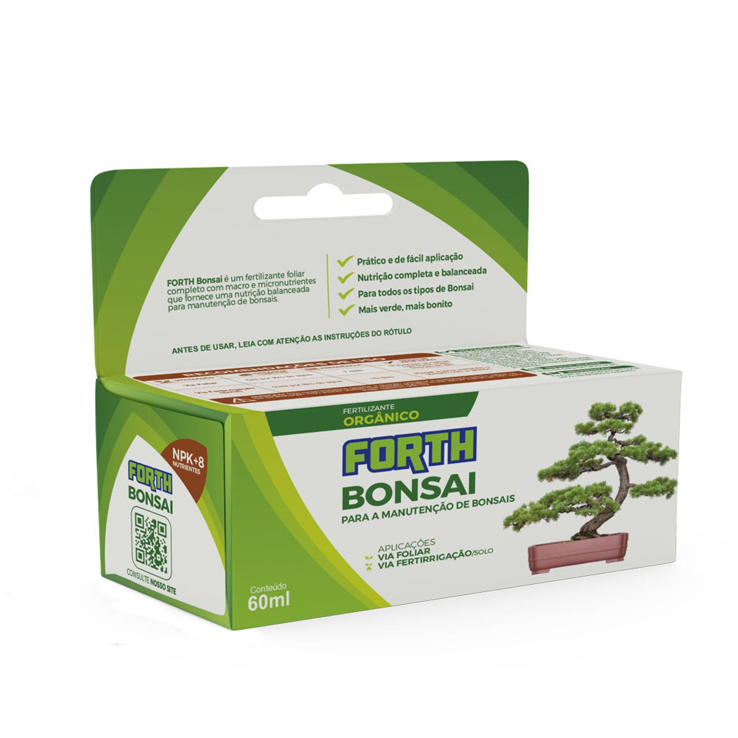 Fertilizante Forth Bonsai Concentrado Tecnutri Caixa
