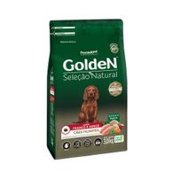 Ração Golden Seleção Natural Cães Filhotes Frango e Arroz