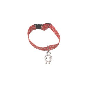 Coleira para Gatos com Pingente Stick Menina Dog lar - Único