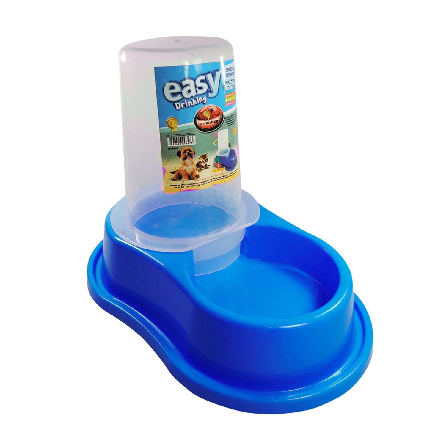 Bebedouro-Plastico-Anti-Formiga-Automatico-Furacao-Pet-Azul