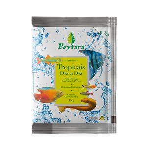 Ração Tropicais Dia a Dia Poytara - 15 g