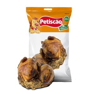 Osso Defumado Cabeça do Femur para Cães Petiscão - Único