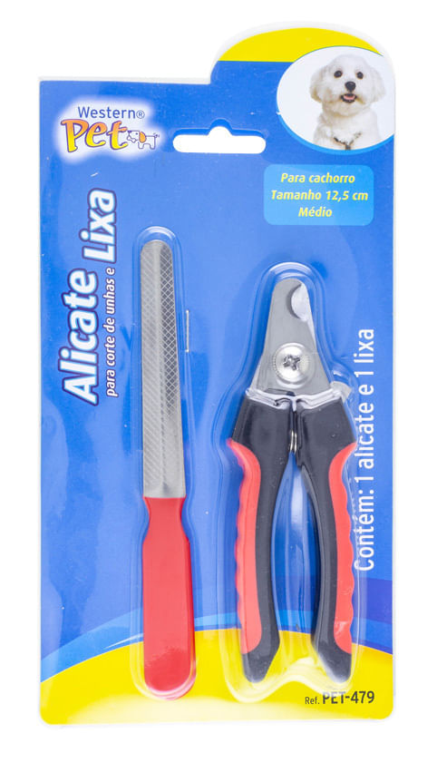 Alicate Corta Unhas e Lixa PET-480 Único