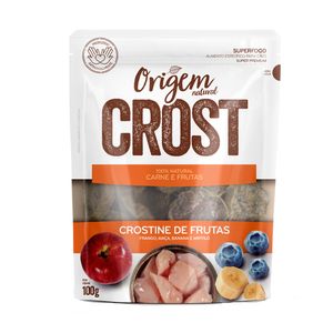 Petisco Cães Origem Natural Crost Crostine Frutas - 100 g