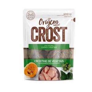 Petisco Cães Origem Natural Crost Crostine Vegetais - 100 g