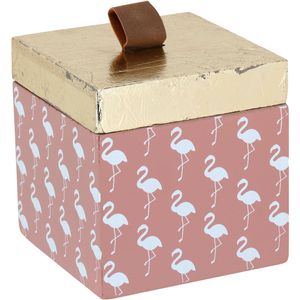 Caixa Organizadora Madeira Rosa Penélope 10X10X10Cm Menor preço em Caixa Organizadora Madeira Rosa Penélope 10X10X10Cm