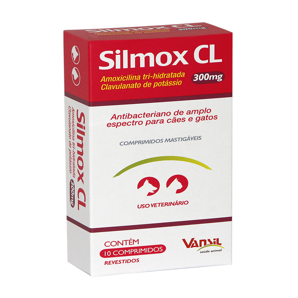 Silmox CL 300mg  Antibiótico Vansil