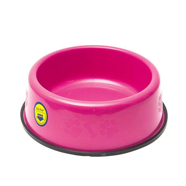 Comedouro e Bebedouro Pesado Still Pet Tudo Pet Rosa 1,5 L
