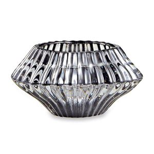 12292-Porta-Velas Fume Em Vidro Menor preço em 12292-Porta-Velas Fume Em Vidro