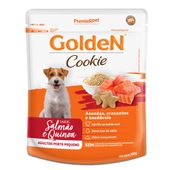 Cookie Golden Cães Adultos Porte Pequeno Salmão e Quinoa