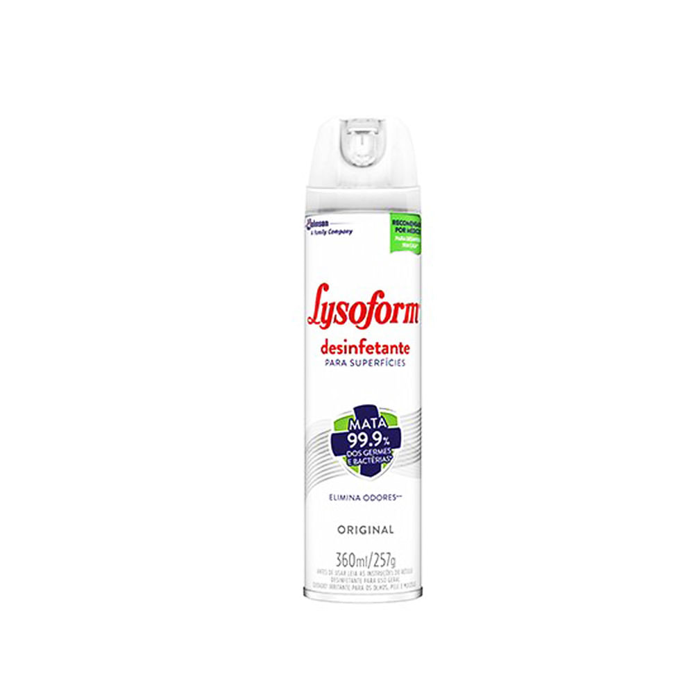 Desinfetante Lysoform Aerossol Original
