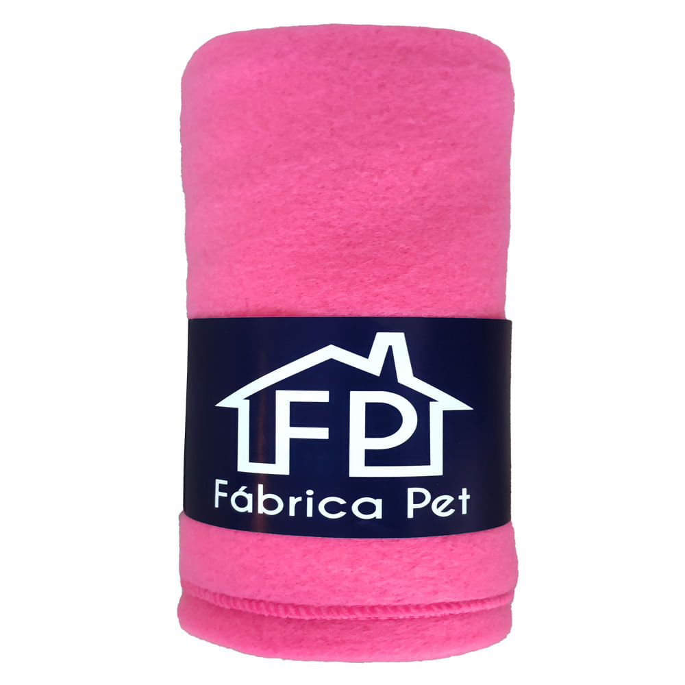 Cobertor Liso Pink Fábrica Pet