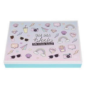 Caixa Organizadora Bijou G - Melhores Amigas Um Dia Cheio Menor preço em Caixa Organizadora Bijou G - Melhores Amigas Um Dia Cheio