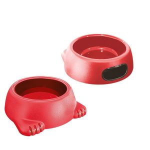 Comedouro Plástico Glamour Furacão Pet Vermelho