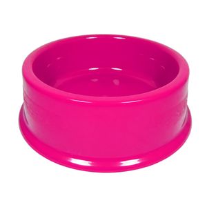 Comedouro Plástico Furacão Pet Rosa