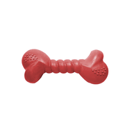 Brinquedo Mordedor Osso de Borracha MaxBone Furacão Pet Vermelho