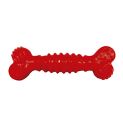 Brinquedo Mordedor Osso de Borracha SuperBone Furacão Pet Vermelho