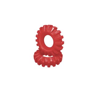 Brinquedo Pneu de Borracha Rally Especial Furacão Pet Vermelho