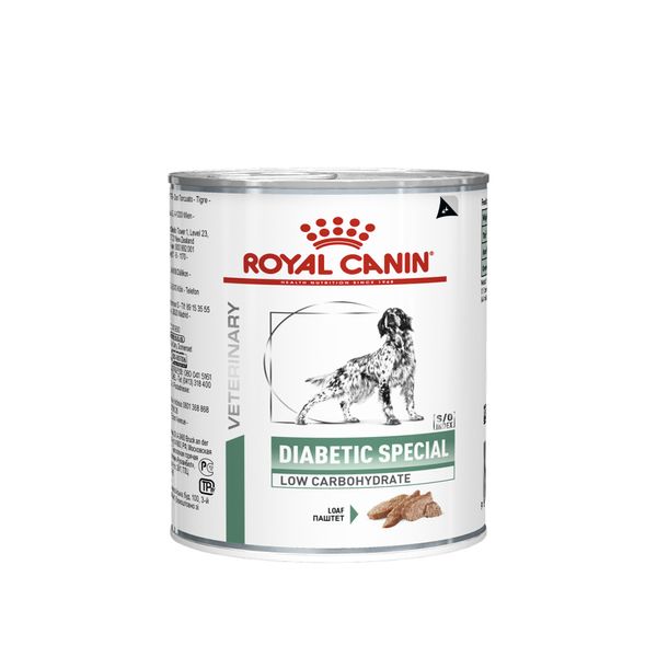 Ração Úmida Royal Canin Diabetic Cães Adultos 410g