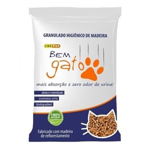 Granulado Higiênico para Gatos Bem Gato Like Pet Menor preço em Granulado Higiênico para Gatos Bem Gato Like Pet