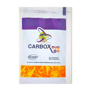Suplemento Vitamínico Sachê Carbox Duo Ecovet - 8 g