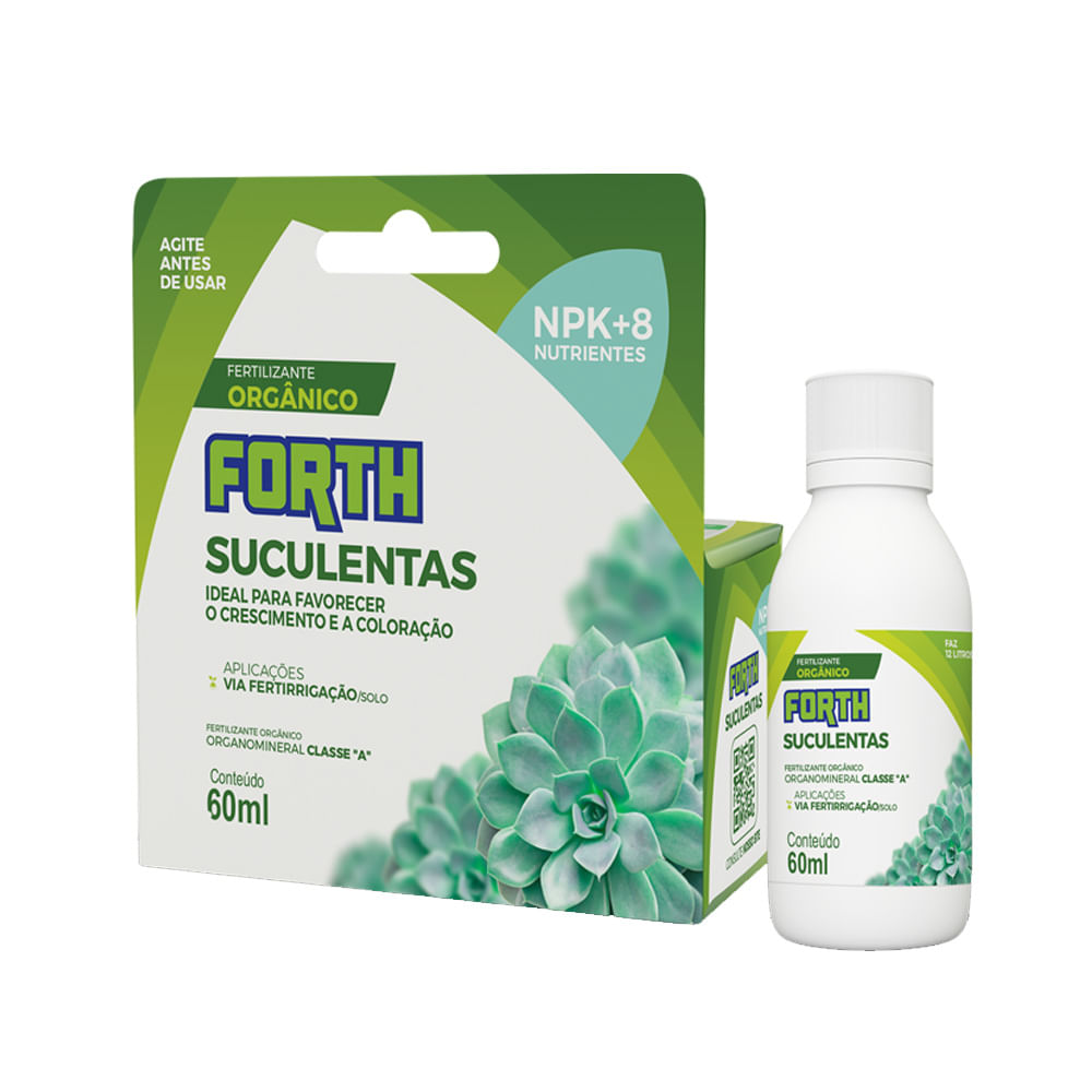 Fertilizante Forth Suculentas Tecnutri