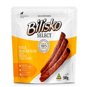 Petisco Bilisko Palito Fino para Cães Fígado com Couve - 500 g