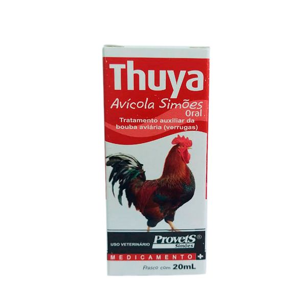 Medicamento Thuya para Aves Provets 20 ml