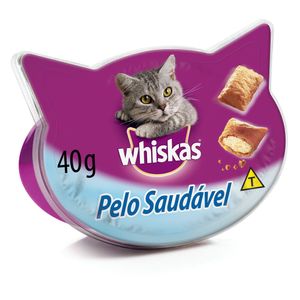 Petisco Whiskas Temptations Pelo Saudável Para Gatos Adultos - 40 g
