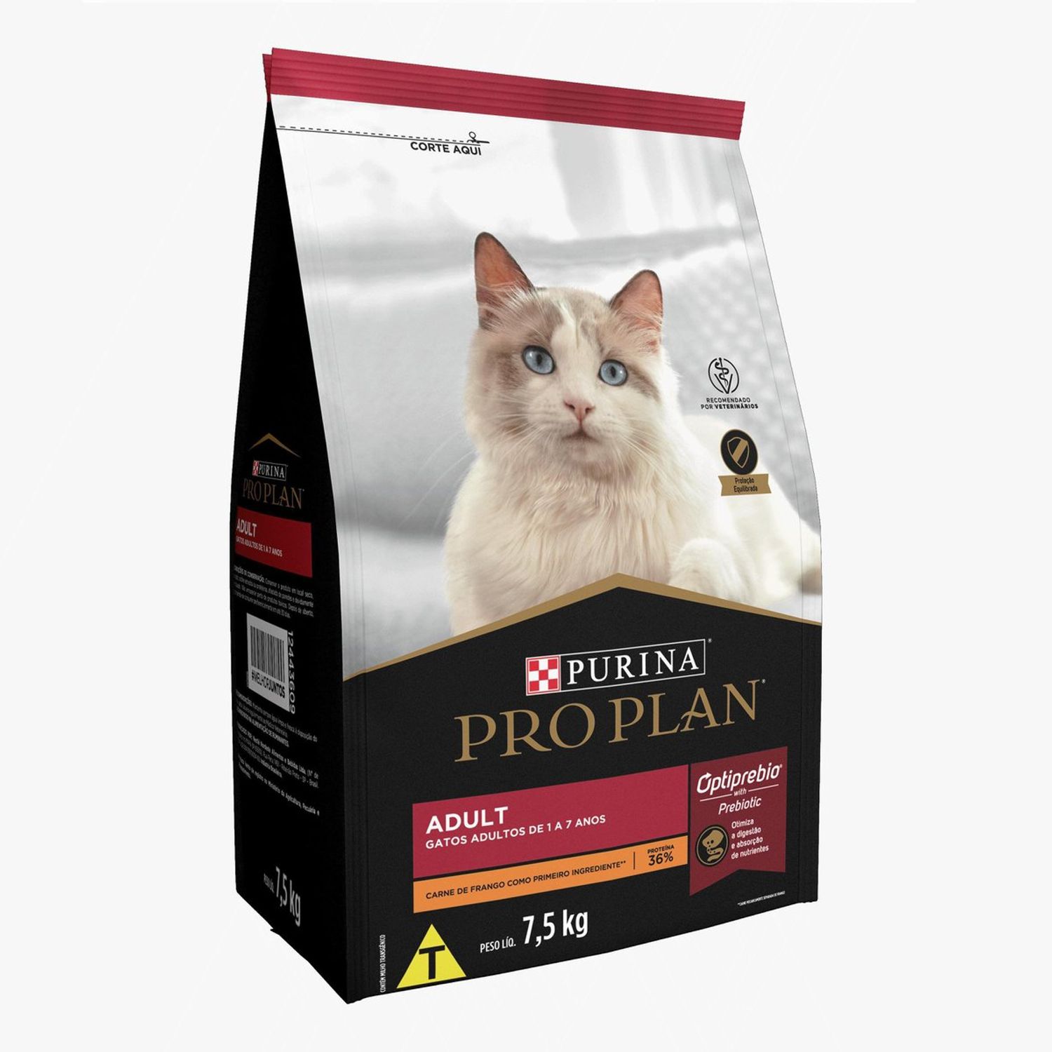 Racao-Pro-Plan-Gatos-Adultos-Frango-e-Arroz-75-kg-Lateral